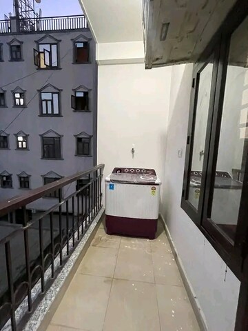 Balcony in 1 BHK Builder Floor at Saket – for Rent