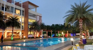 Swimming Pool in 3 BHK Apartment at Indu Fortune Fields Annexe, Hi Tech City – for Rent