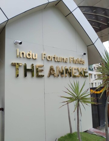 Staircase in 3 BHK Apartment at Indu Fortune Fields Annexe, Hi Tech City – for Rent