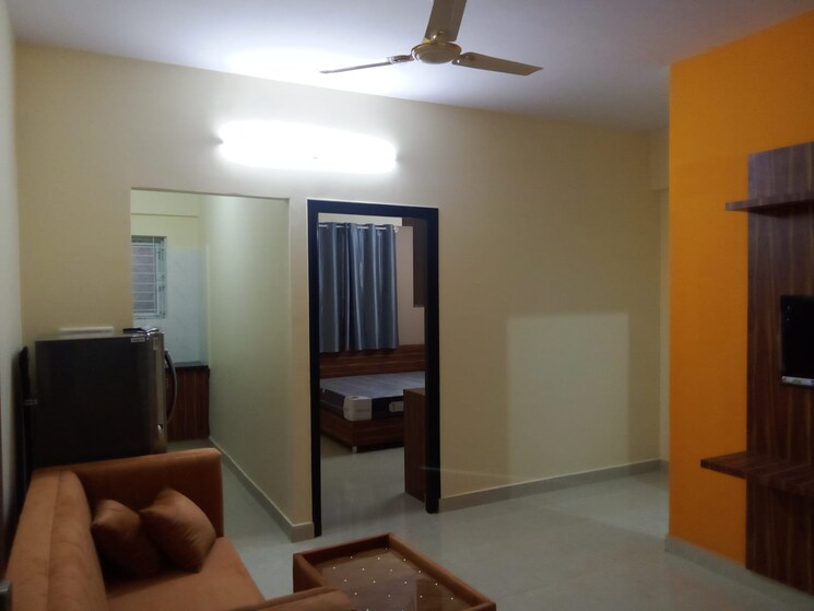 Living Room, favourite-elegance 3 Bedroom 1515 Sq.Ft. Apartment In Rt Nagar Bangalore 8778772