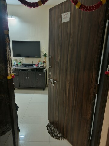 Living Room in 1 BHK Apartment at Trident Ozone Platinum Heights, Bhandup West – for Rent