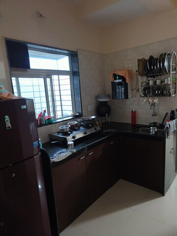 Kitchen in 1 BHK Apartment at Trident Ozone Platinum Heights, Bhandup West – for Rent