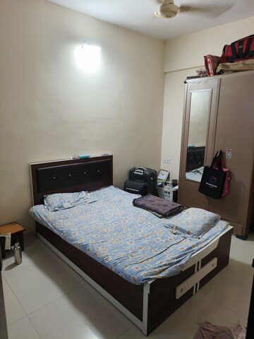 Master Bedroom in 1 BHK Apartment at Trident Ozone Platinum Heights, Bhandup West – for Rent