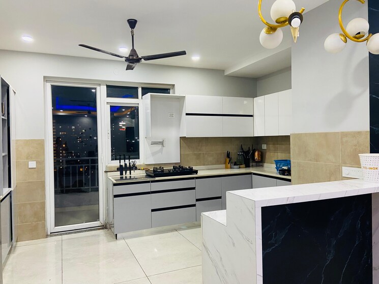 Kitchen, anant-raj-maceo 3.5 Bedroom 3200 Sq.Ft. Penthouse In Sector 91 Gurgaon 8778795