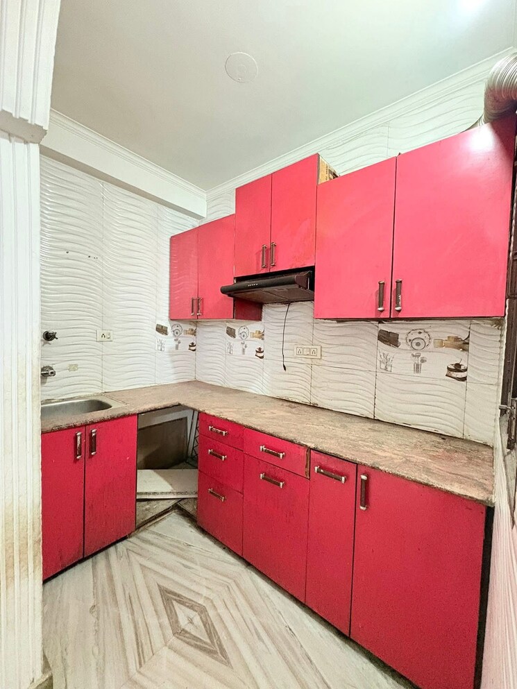 Kitchen, himgiri-enclave 1 Bedroom 250 Sq.Ft. Builder Floor In Burari Delhi 8778815