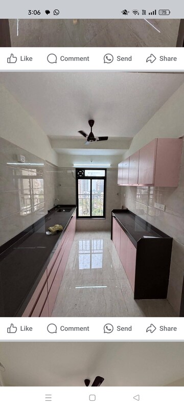 Kitchen in 2 BHK Apartment at Vini Towers, Malad West – for Rent