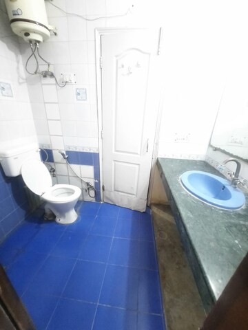 Bathroom in 3 BHK Builder Floor at Malviya Nagar – for Rent