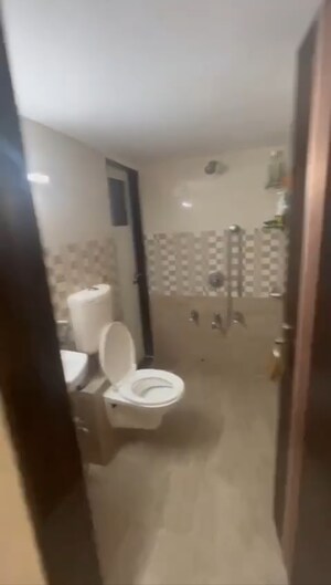 Bathroom in 2 BHK Apartment at Rajaram Sukur Enclave C Wing, Ghodbunder Road – for Sale
