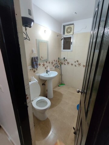 Bathroom in 3 BHK Apartment at Shipra Srishti, Ahinsa Khand 1 – for Rent