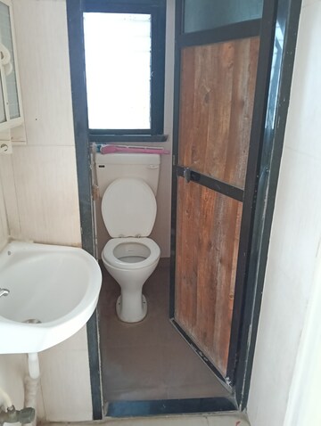 Bathroom in 2 BHK Apartment at Sarvoday Tower, Dombivli West – for Rent