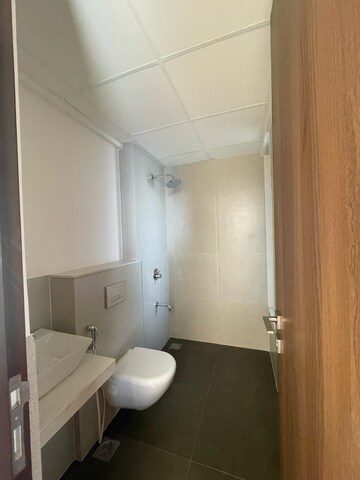 Bathroom in 3 BHK Apartment at Piramal Vaikunth, Balkum Pada – for Rent