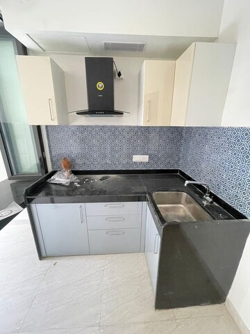 Kitchen in 1 BHK Apartment at Lodha Crown Quality Homes, Majiwada – for Rent