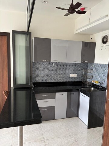 Kitchen in 2 BHK Apartment at Lodha Crown Quality Homes, Majiwada – for Rent