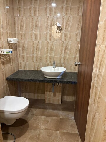 Bathroom in 2 BHK Apartment at Lodha Crown Quality Homes, Majiwada – for Rent