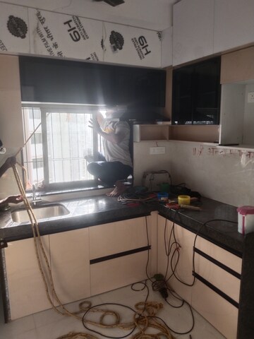 Kitchen in 2 BHK Apartment at Runwal Eirene, Balkum Pada – for Rent