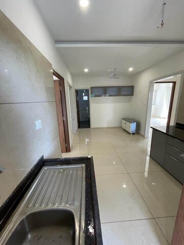 Kitchen in 3 BHK Builder Floor at Happy Home Sarvodaya Leela, Thakurli – for Rent