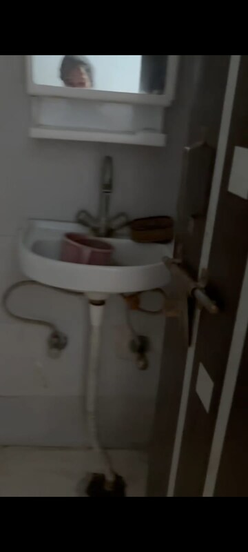 Bathroom in 2 BHK Builder Floor at Maan Heights, Gaur City 1 – for Rent