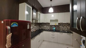 Kitchen in 3 BHK Apartment at Mantri Webcity, Hennur – for Sale