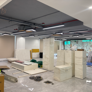 Team Area in  Office Space at Madhapur – for Rent