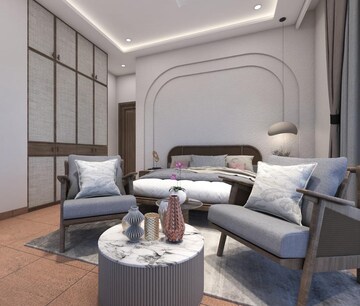 Living Room in 3 BHK Apartment at Kailash Nath Adishwar Apartment, Connaught Place – for Rent