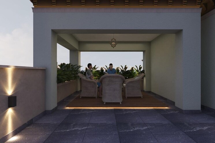 Balcony, kailash-nath-adishwar-apartment 3 Bedroom 2200 Sq.Ft. Apartment In Connaught Place Delhi 8778964