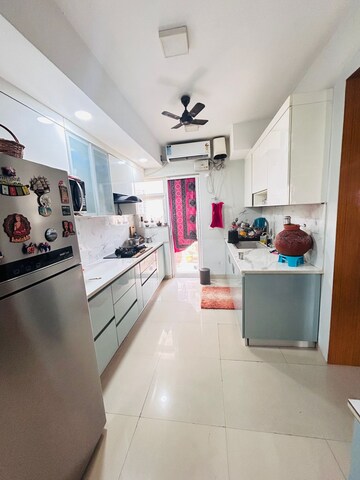 Kitchen in 3 BHK Apartment at Emaar Gurgaon Greens, Sector 102 – for Rent