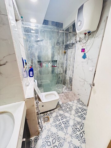 Bathroom in 3 BHK Apartment at Emaar Gurgaon Greens, Sector 102 – for Rent