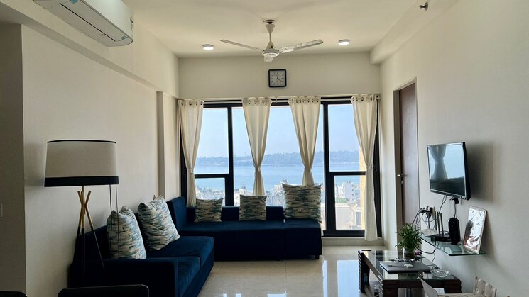 Living Room, kanakia-hollywood 2 Bedroom 728 Sq.Ft. Apartment In Versova Mumbai 8779007