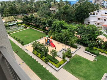 Balcony in 3 BHK Apartment at Goyal and Co Orchid Greens, Kannur – for Rent