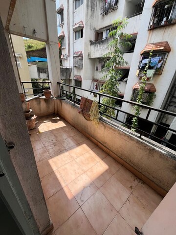Balcony in 2 BHK Apartment at Bandal Vedashree, Kothrud – for Rent