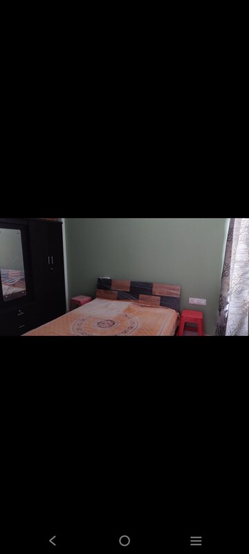 Bedroom in 2 BHK Apartment at Ajmera Casa Vyoma, Vastrapur – for Rent