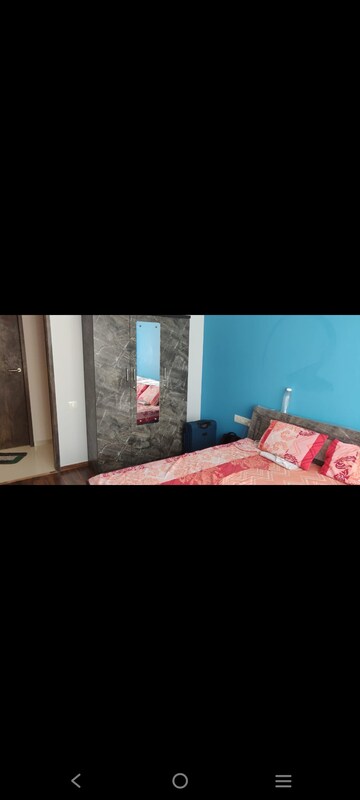 Bedroom in 2 BHK Apartment at Ajmera Casa Vyoma, Vastrapur – for Rent