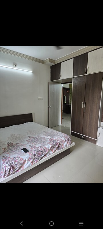 Bedroom in 3 BHK Apartment at Rushabhdev Sharan Sapphire, Motera – for Rent