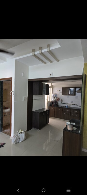 Kitchen in 3 BHK Apartment at Rushabhdev Sharan Sapphire, Motera – for Rent