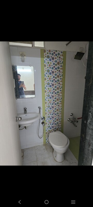 Bathroom in 3 BHK Apartment at Rushabhdev Sharan Sapphire, Motera – for Rent