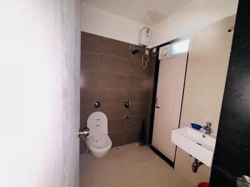 Bathroom in 1 BHK Apartment at Ashar Metro Towers, Vartak Nagar – for Rent