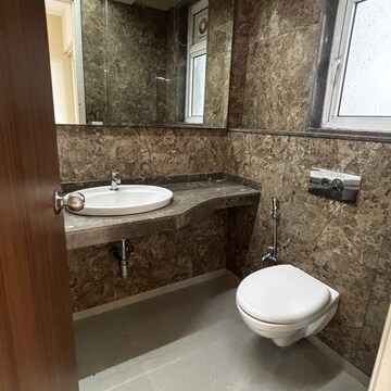 Bathroom in 2 BHK Apartment at LnT Realty Crescent Bay, Dhabholkar Wadi – for Rent