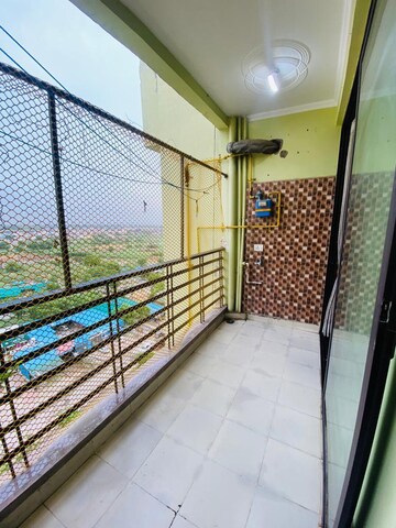 Balcony in 2.5 BHK Apartment at Devika Skypers, Raj Nagar Extension – for Rent