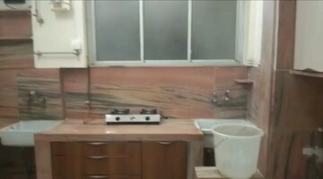 Kitchen in 3 BHK Apartment at Marine Drive – for Rent