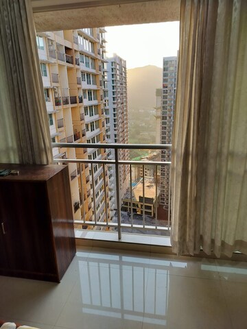 Balcony in 2 BHK Apartment at Marathon Nexzone, New Panvel – for Rent