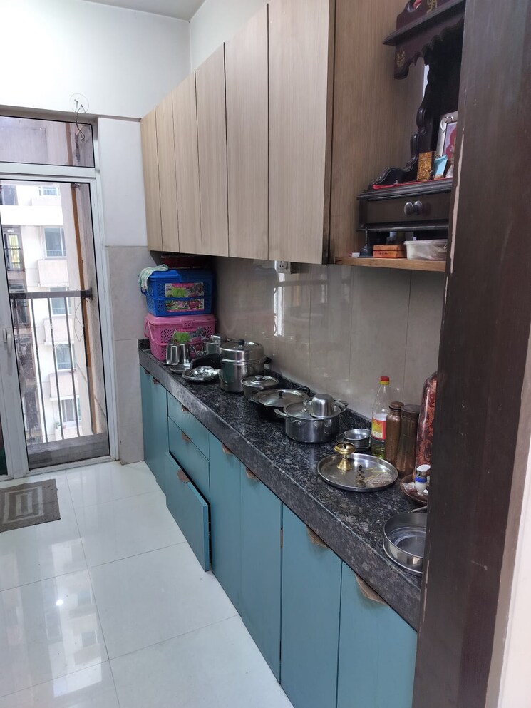 Kitchen, marathon-nexzone 2 Bedroom 865 Sq.Ft. Apartment In New Panvel Navi Mumbai 8779222