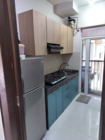 Kitchen in 2 BHK Apartment at Marathon Nexzone, New Panvel – for Rent