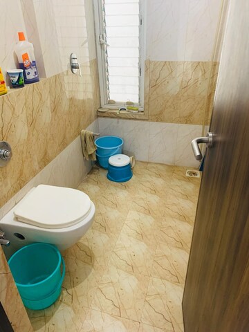 Bathroom in 2 BHK Apartment at Tirupati Garden Panvel, New Panvel – for Rent