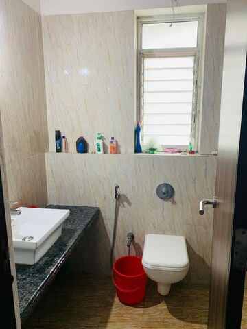 Bathroom in 2 BHK Apartment at Tirupati Garden Panvel, New Panvel – for Rent