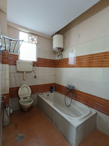 Bathroom in 3 BHK Apartment at Sahakara Nagar – for Rent