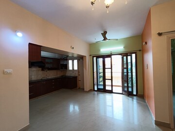 Living Room in 3 BHK Apartment at Sahakara Nagar – for Rent