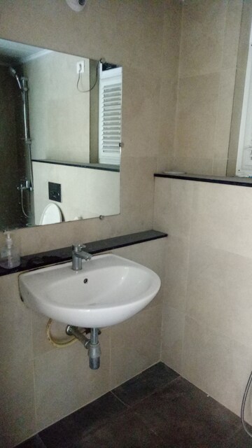 Bathroom in 3 BHK Apartment at Mahindra Lifespaces Antheia, Pimpri – for Rent