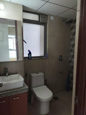 Bathroom in 2 BHK Apartment at Kalpataru Immensa, Kolshet Road – for Rent