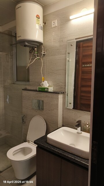 Bathroom in 4 BHK Builder Floor at Gail CGHS, Sector 56 – for Rent