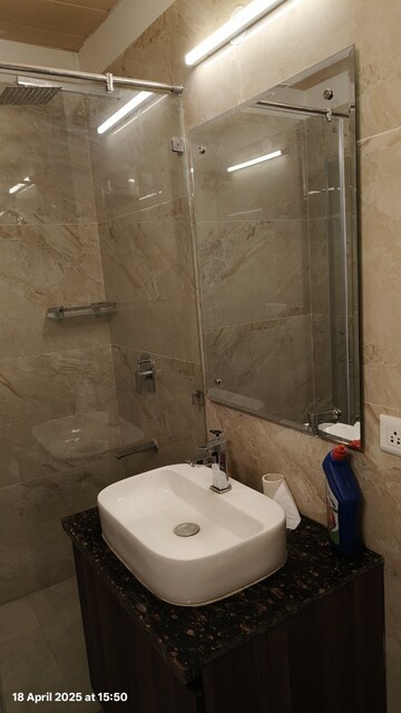 Bathroom in 4 BHK Builder Floor at Gail CGHS, Sector 56 – for Rent